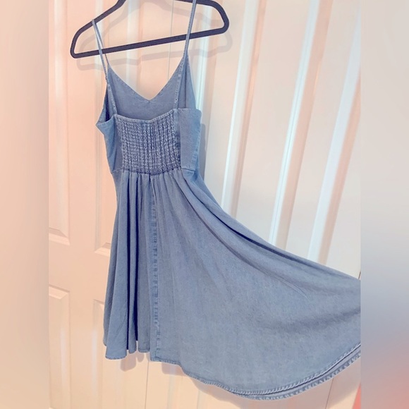 GAP soft brushed denim-style dress — like new! - Picture 4 of 6